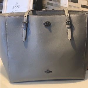 Gray Coach Bag / Tote